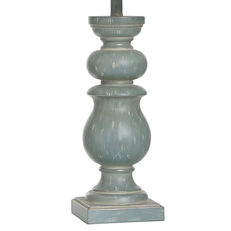 Image 4 Darcy 30.25" High Blue-Green Polyresin Table Lamp more views