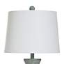 5_Darcy 30.25" High Blue-Green Polyresin Table Lamp more views