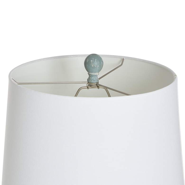 Image 6 Darcy 30.25" High Blue-Green Polyresin Table Lamp more views