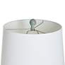 6_Darcy 30.25" High Blue-Green Polyresin Table Lamp more views
