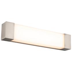 Darcy 5&quot;H x 24&quot;W 1-Light Linear Bath Bar in Brushed Nickel