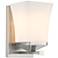 Darcy by Z-Lite Brushed Nickel 1 Light Wall Sconce