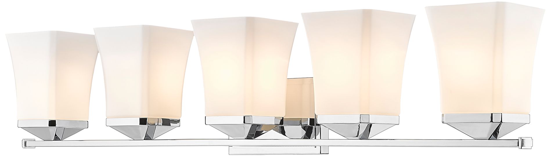 Image 2 Darcy by Z-Lite Chrome 38 inch 5 Light Vanity more views