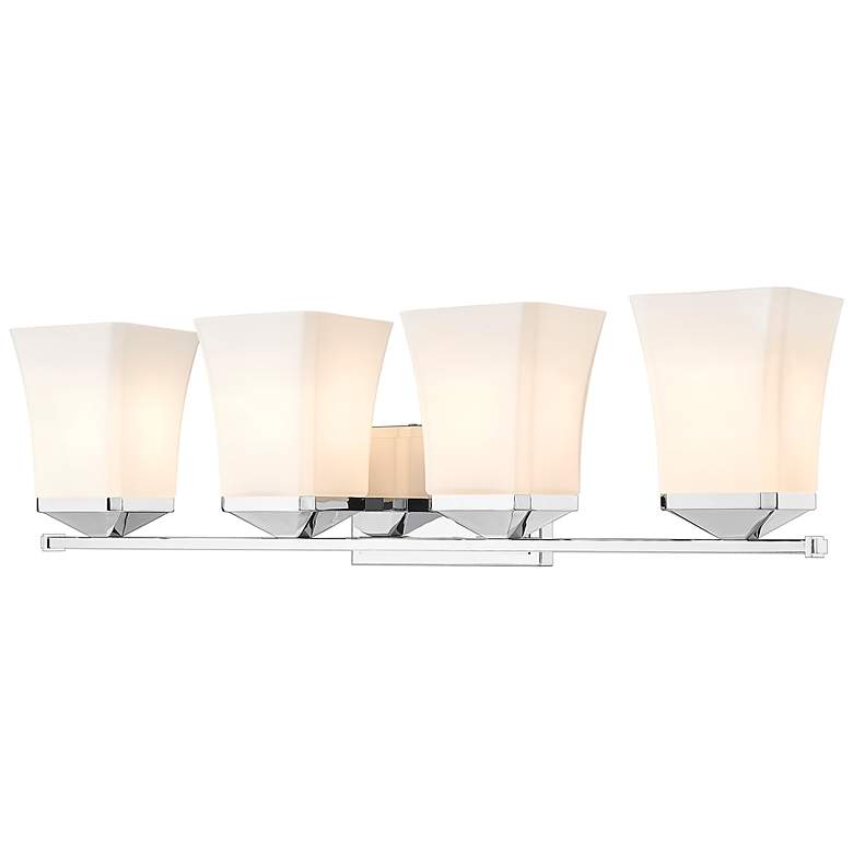Image 1 Darcy by Z-Lite Chrome 4 Light Vanity