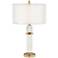 Darcy Crystal Brass Table Lamp