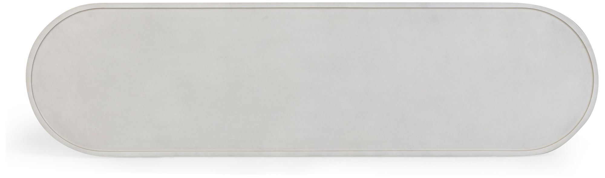 Image 4 Darcy White Concrete Indoor / Outdoor Console more views