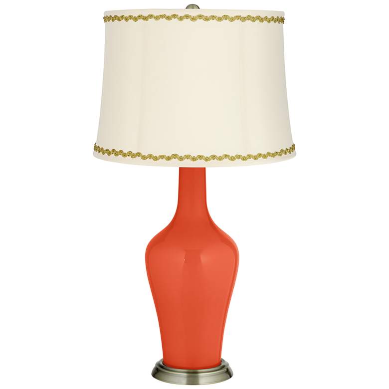 Image 1 Daredevil Anya Table Lamp with Relaxed Wave Trim