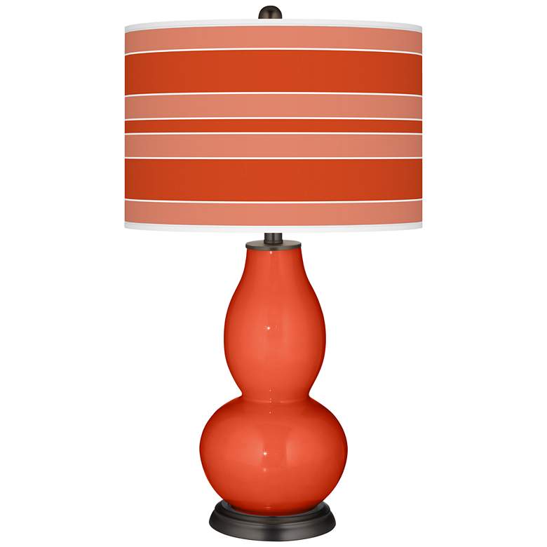 Image 1 Daredevil Bold Stripe Double Gourd Table Lamp