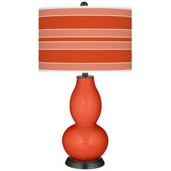 Daredevil Bold Stripe Double Gourd Table Lamp
