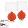 Daredevil Carrie Table Lamp Set of 2 with Dimmers