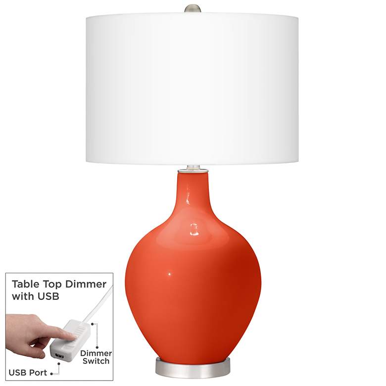 Image 1 Daredevil Ovo Table Lamp With Dimmer