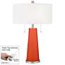 Daredevil Peggy Glass Table Lamp With Dimmer