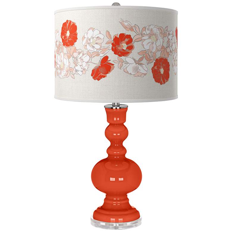 Image 1 Daredevil Rose Bouquet Apothecary Table Lamp
