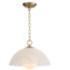 Dariel 16" Wide Natural Brass Pendant Light