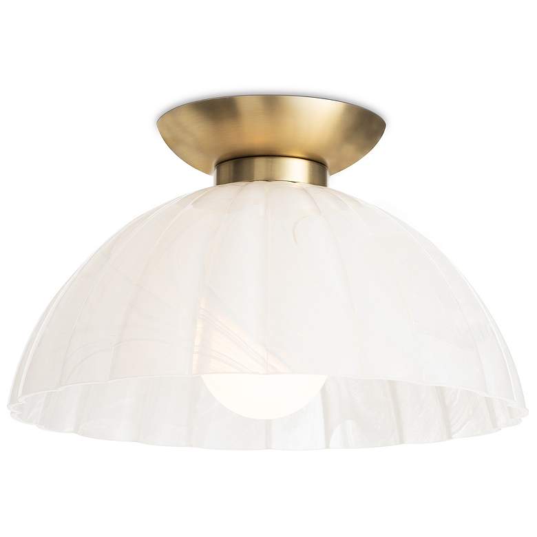 Image 1 Dariel Glass Flush Mount