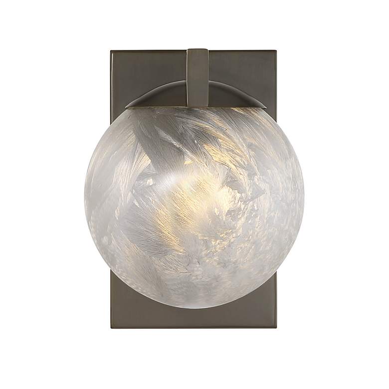 Image 3 Darien 1-Light Wall Sconce in Mediterranean Bronze more views