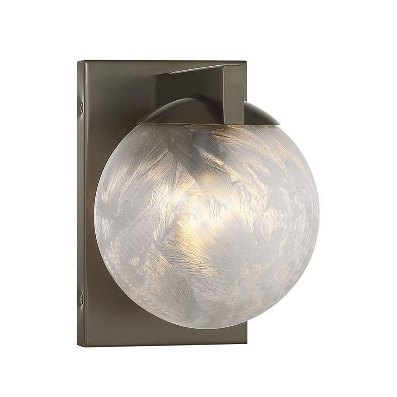 Image 4 Darien 1-Light Wall Sconce in Mediterranean Bronze more views