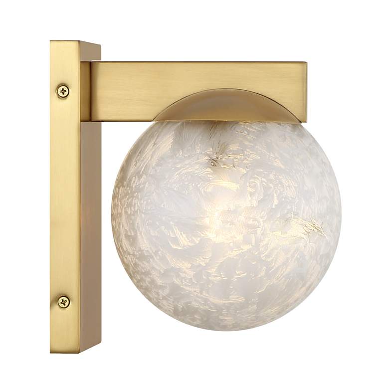 Image 5 Darien 1-Light Wall Sconce in Warm Brass more views