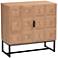 Darien 31 1/2" Wide Natural Brown 2-Door Storage Cabinet