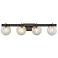 Darien 4-Light Bathroom Vanity Light in Mediterranean Bronze
