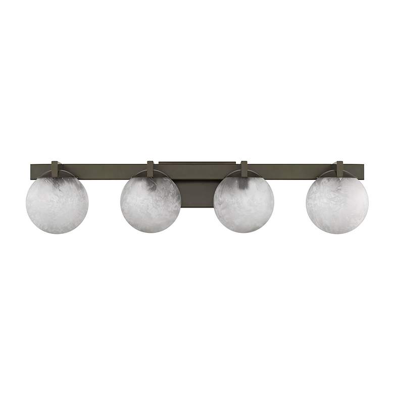 Image 2 Darien 4-Light Bathroom Vanity Light in Mediterranean Bronze more views