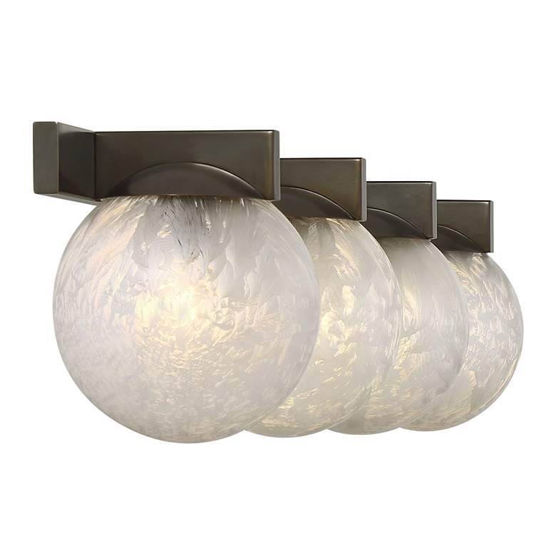Image 5 Darien 4-Light Bathroom Vanity Light in Mediterranean Bronze more views