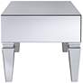 Darien 41" Wide 2-Drawer Mirrored Cocktail Table