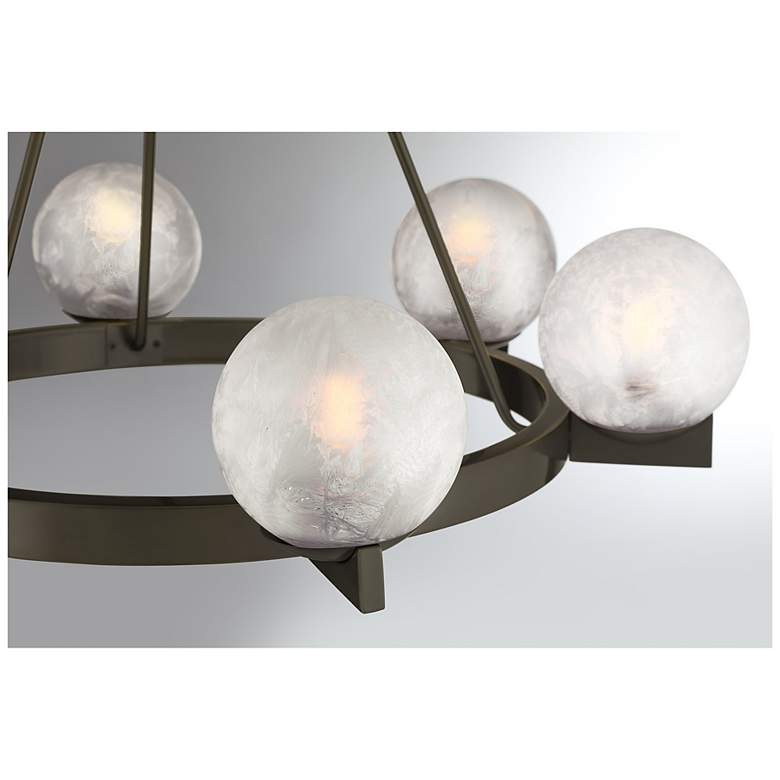 Image 7 Darien 6-Light Chandelier in Mediterranean Bronze more views