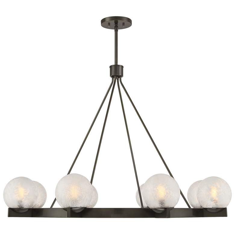 Image 1 Darien 8-Light Chandelier in Mediterranean Bronze