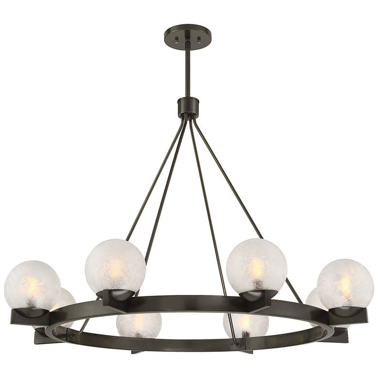 Image 3 Darien 8-Light Chandelier in Mediterranean Bronze more views