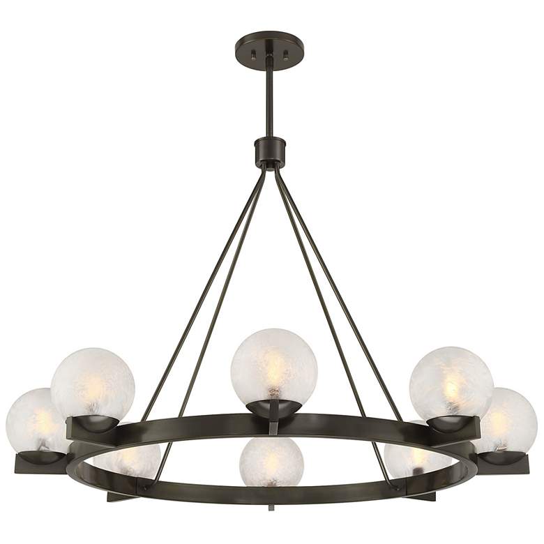 Image 5 Darien 8-Light Chandelier in Mediterranean Bronze more views