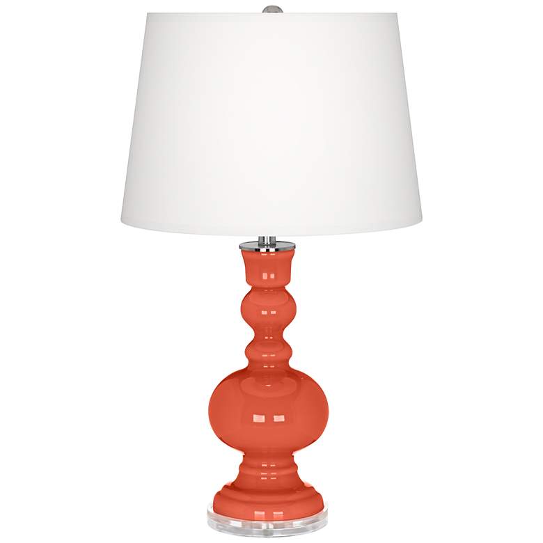 Image 2 Daring Orange Apothecary Table Lamp