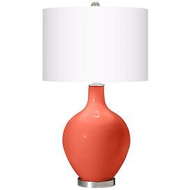 Image2 of Daring Orange Ovo Table Lamp