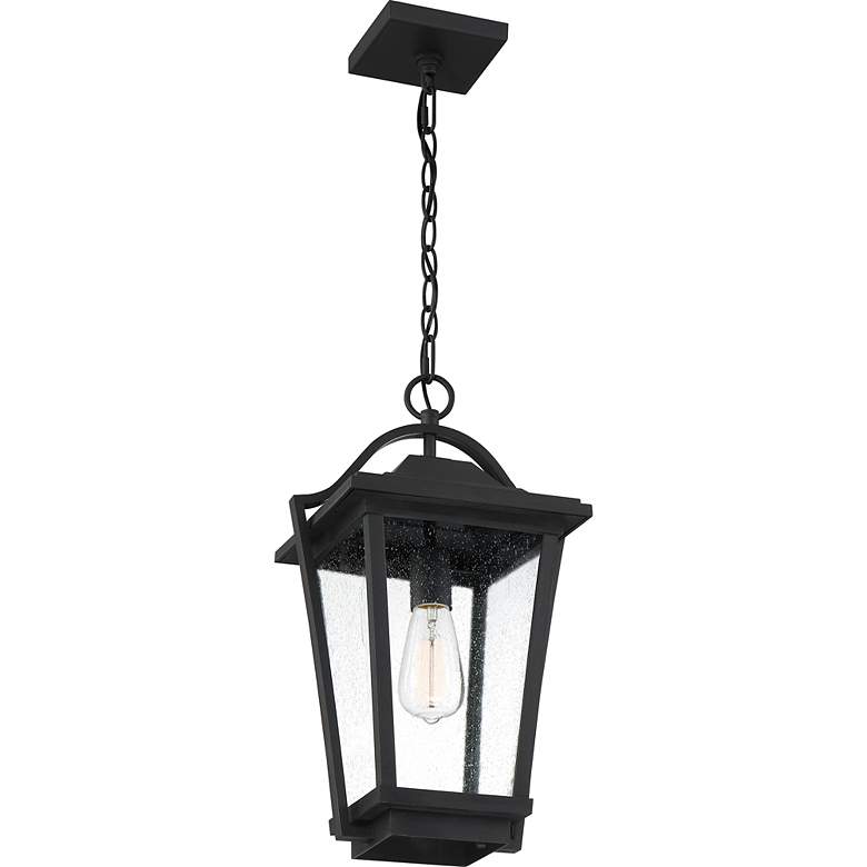 Image 2 Darius 1-Lt Black Outdoor Lantern more views
