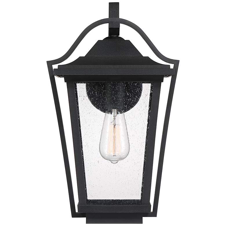 Image 3 Darius 1-Lt Black Outdoor Lantern more views
