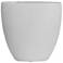 Darius Large Matte Cream Ceramic Vase