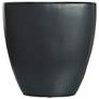 Darius Small Matte Black  Ceramic Vase