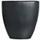 Darius Small Matte Black  Ceramic Vase