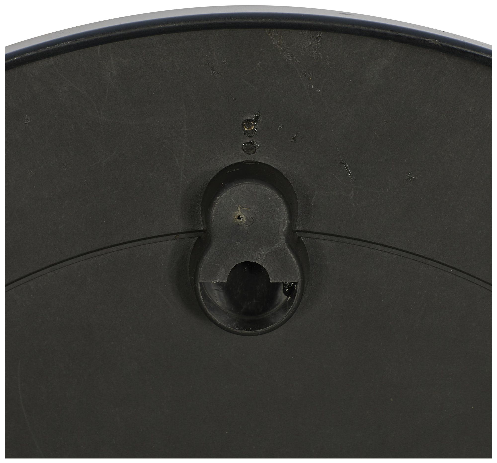 Image 5 Dark Blue Glass Contemporary Wall Clock, 20" x 3" x 20" more views