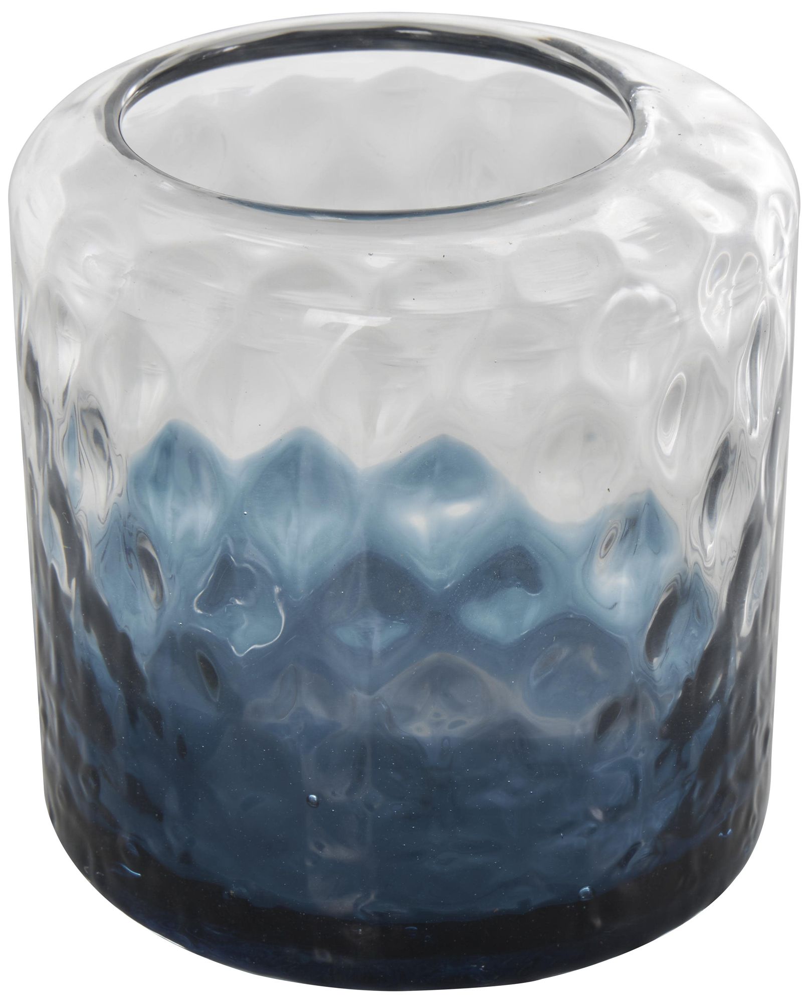 Image 3 Dark Blue Glass Nautical Decorative Jars, S/2 9", 7"H more views