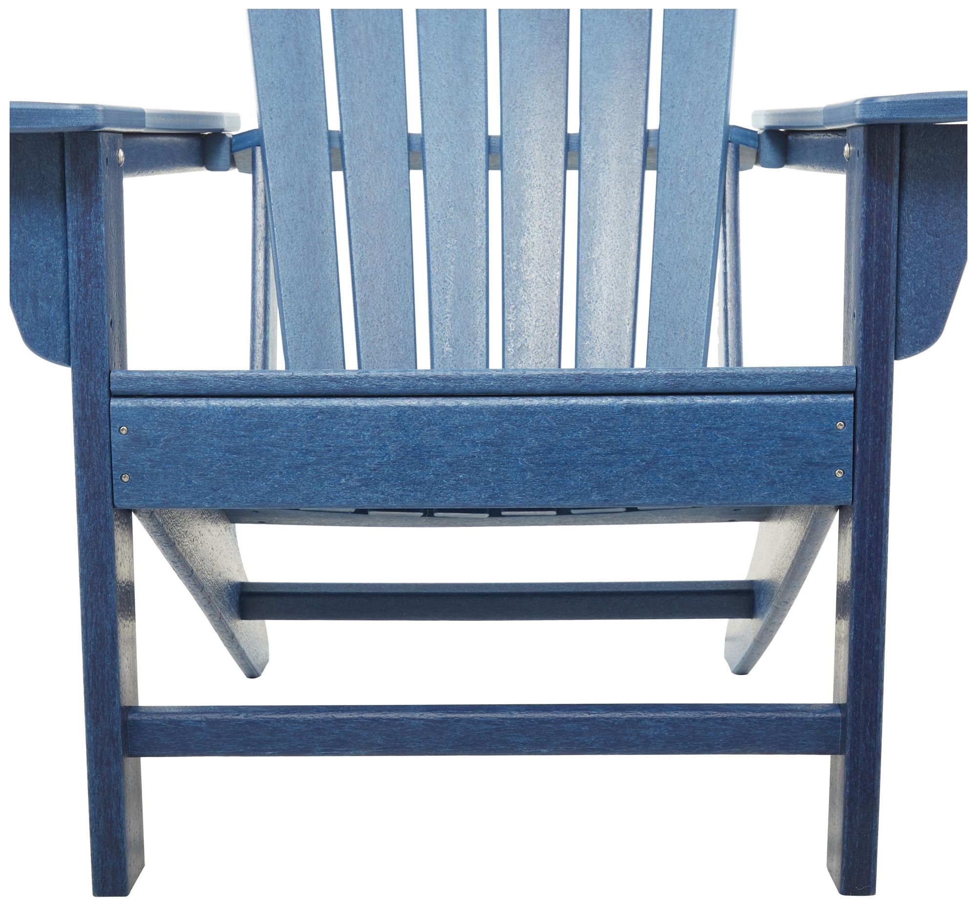 Image 4 Dark Blue Resin Traditional Adirondack Chair, 31" x 32" x 38&quot more views