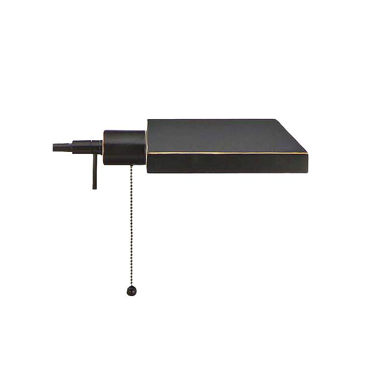 Image 3 Dark Bronze Adjustable Pole Pharmacy Metal Floor Lamp more views