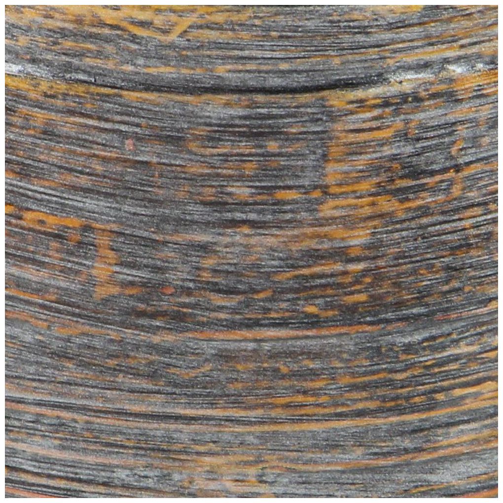 Image 6 Dark Brown Bamboo Wood Traditional Vase, 8" x 8" x 23" more views