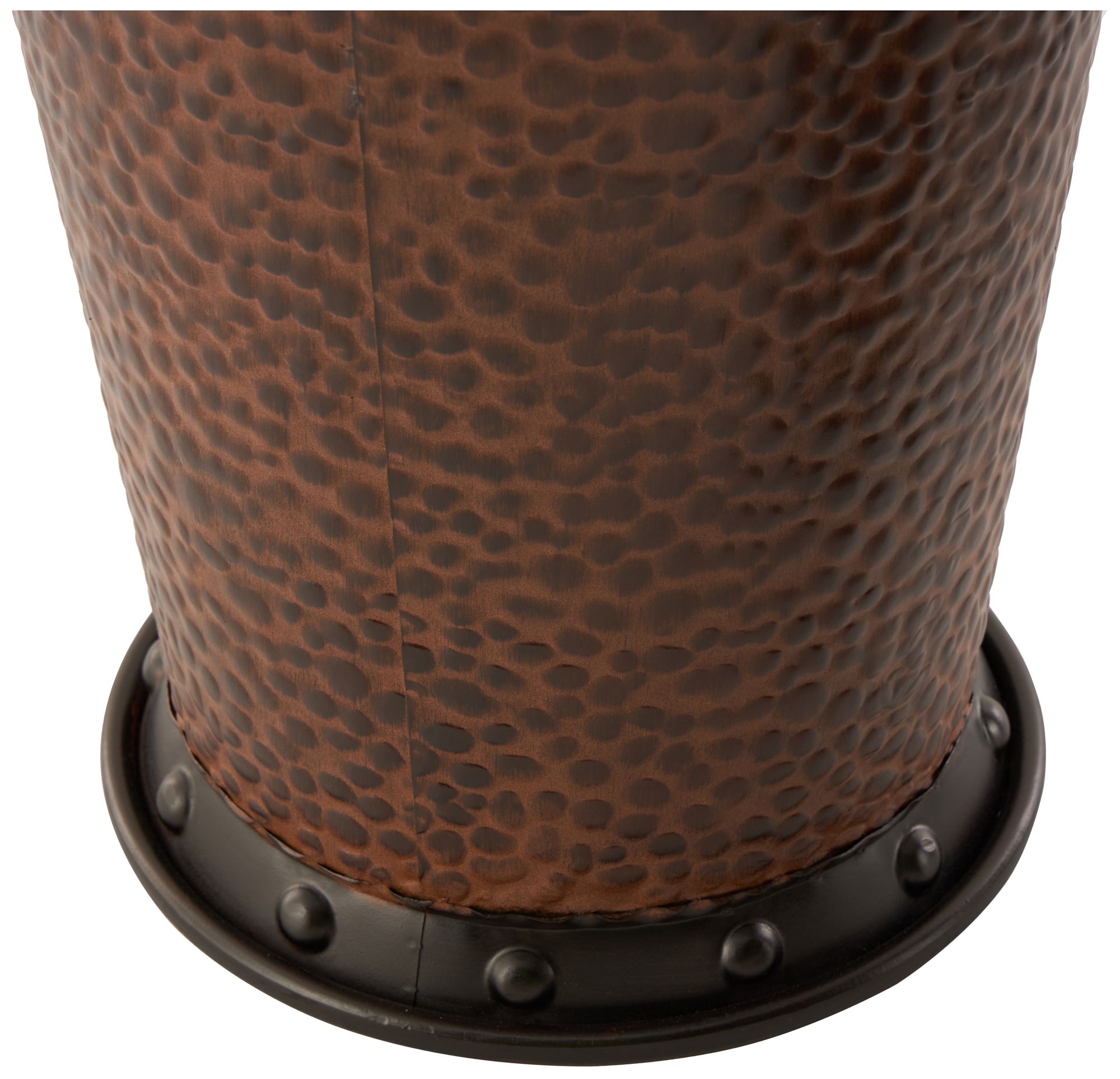 Image 3 Dark Brown Metal Traditional Vase, S/3 50", 35", 26"H more views