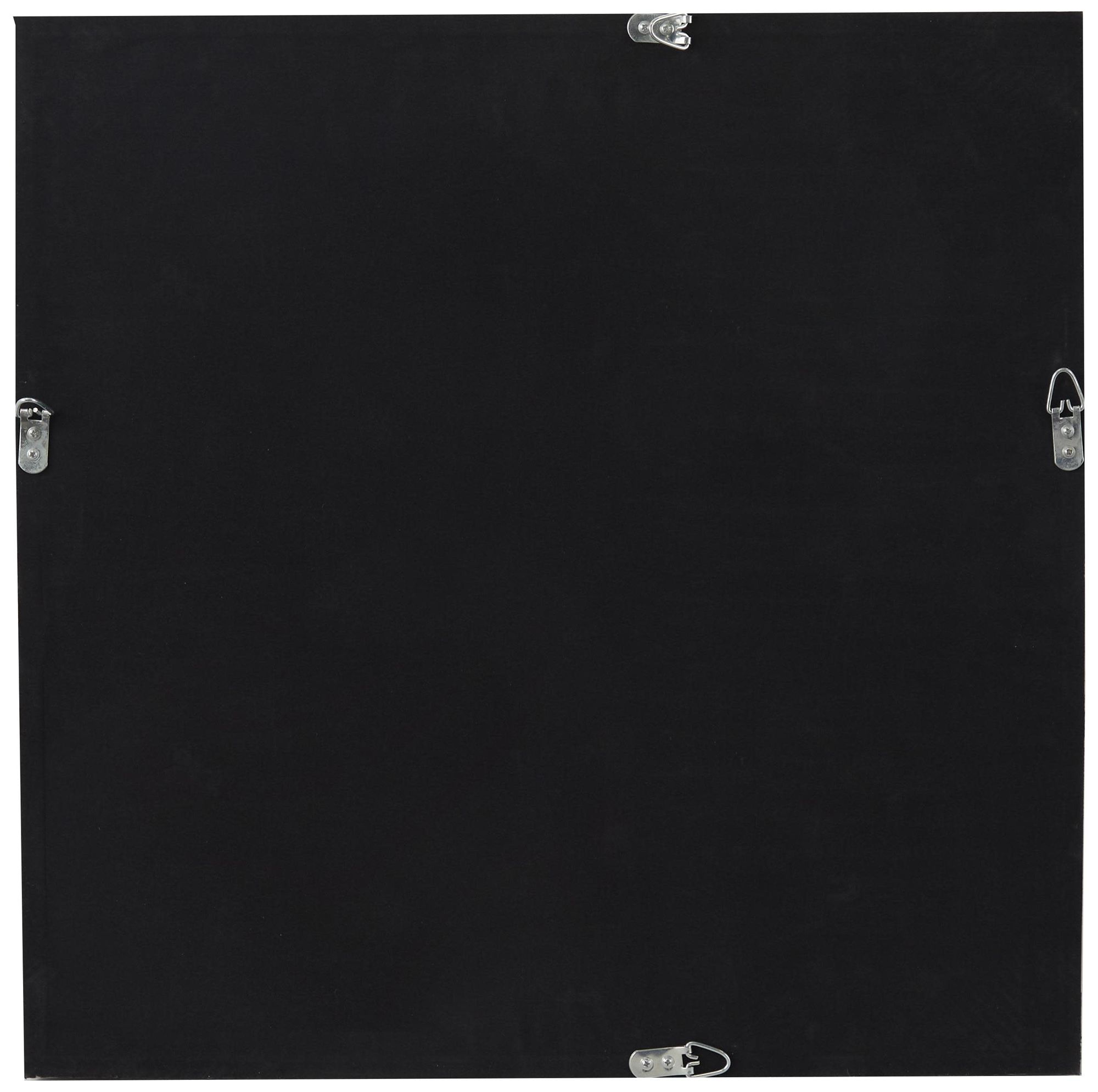 Image 4 Dark Brown Paper Contemporary Shadow Box, 24" x 2" x 24" more views