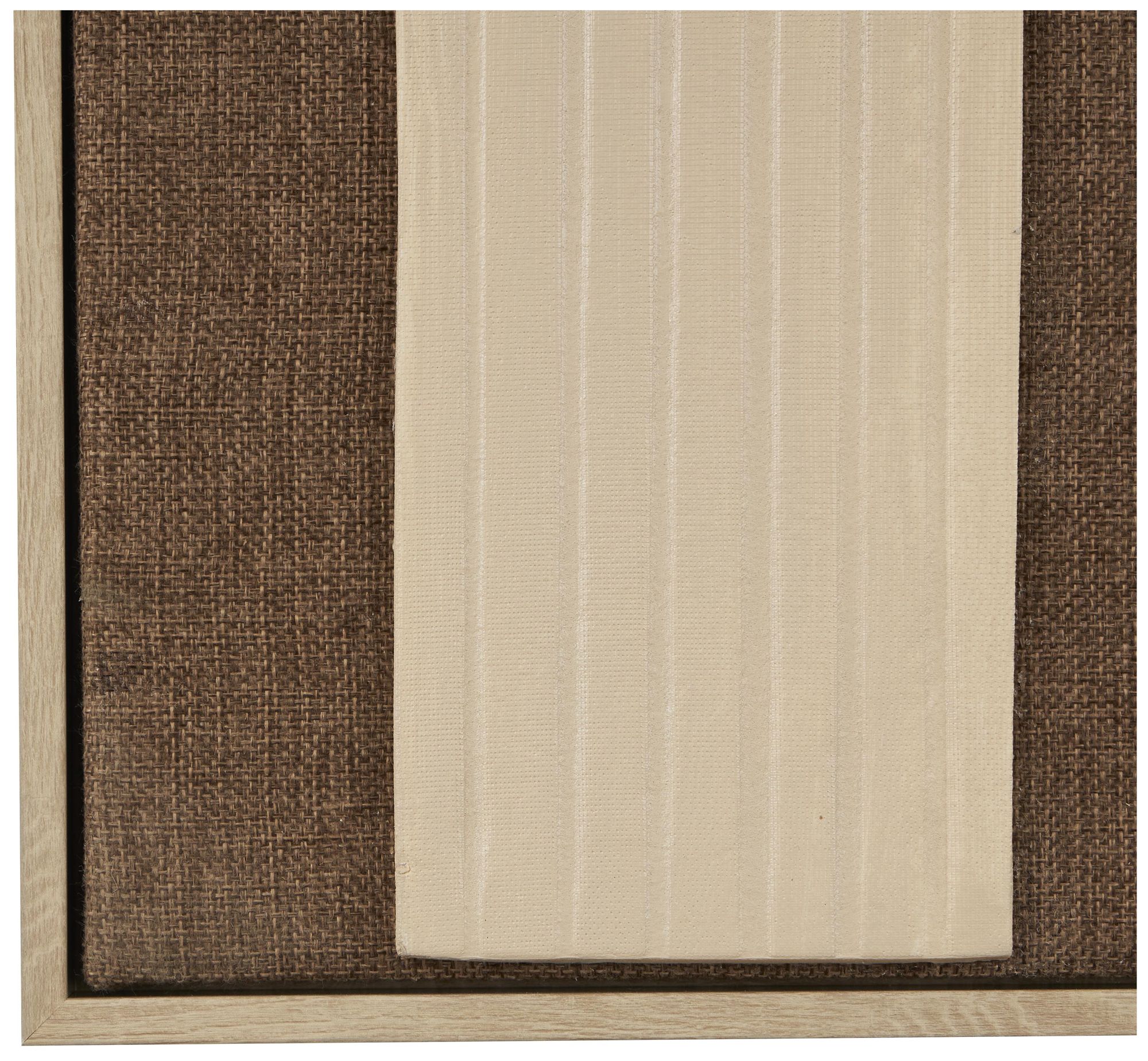 Image 3 Dark Brown Polyester Modern Framed Wall Art, 33" x 2" x 49" more views