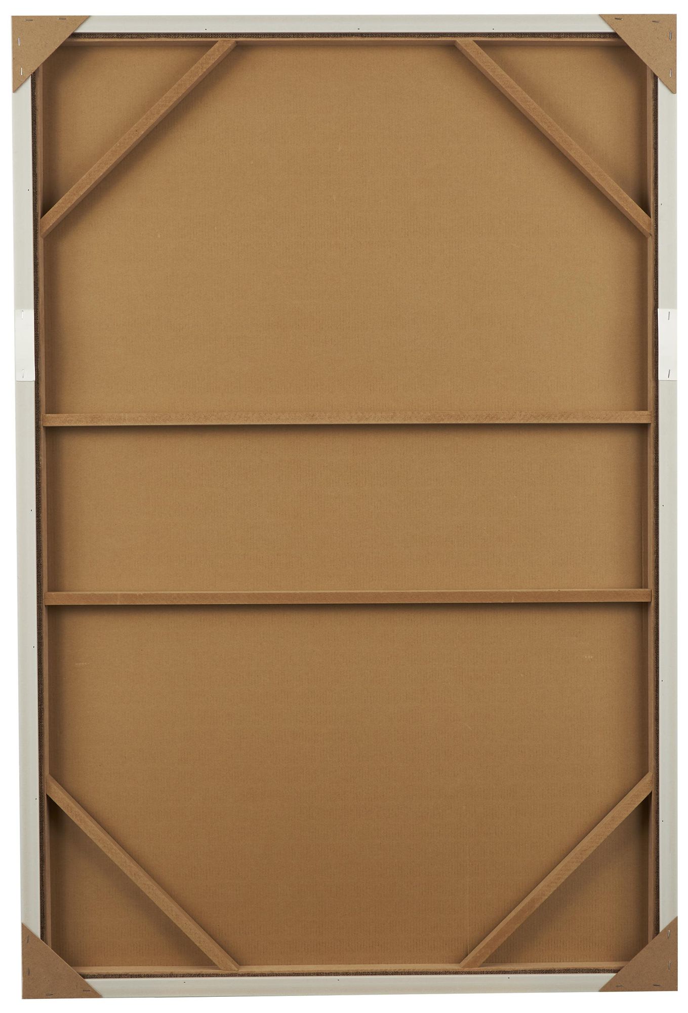 Image 5 Dark Brown Polyester Modern Framed Wall Art, 33" x 2" x 49" more views