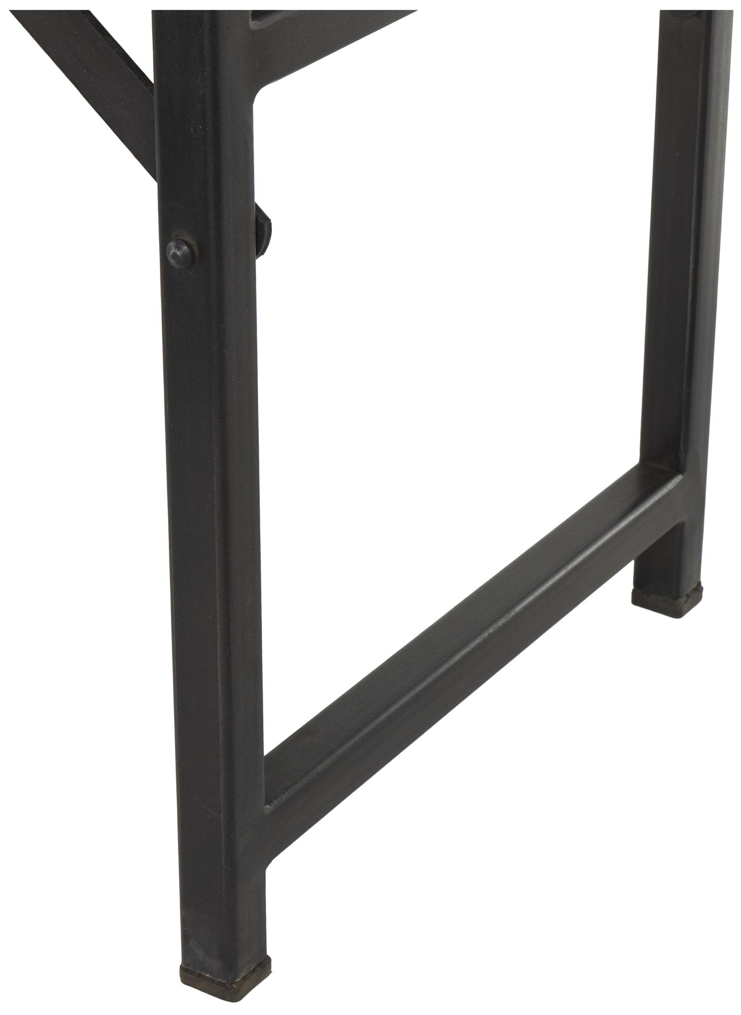 Image 4 Dark Brown Teak Wood Contemporary Bench, 78" x 15" x 19" more views