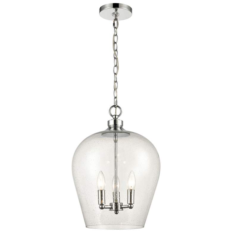 Image 1 Darlene 13 inch Wide 3-Light Pendant - Polished Chrome