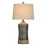 3_Darley 30"H Light Brown Gray Table Lamp w/ Natural Shade more views